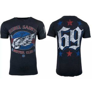 REBEL SAINTS by AFFLICTION Men's T-shirt SPEED RAIL